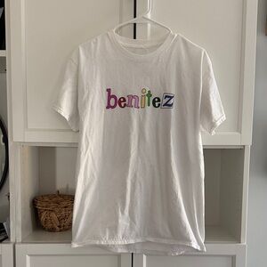 White Multicolor Logo Tee - Short Sleeve